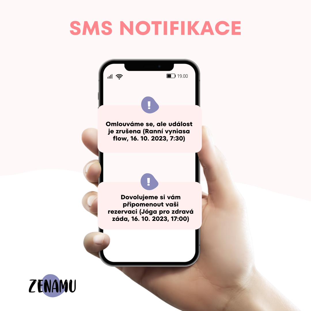 Rezervační systém s SMS