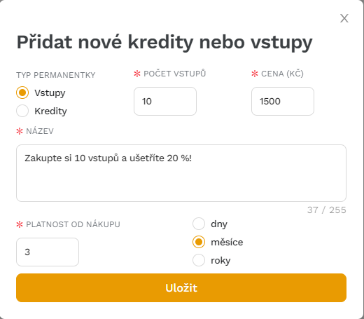 vytvoření nového lektora