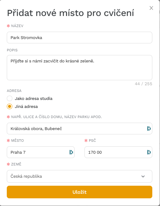 vytvoření nového lektora