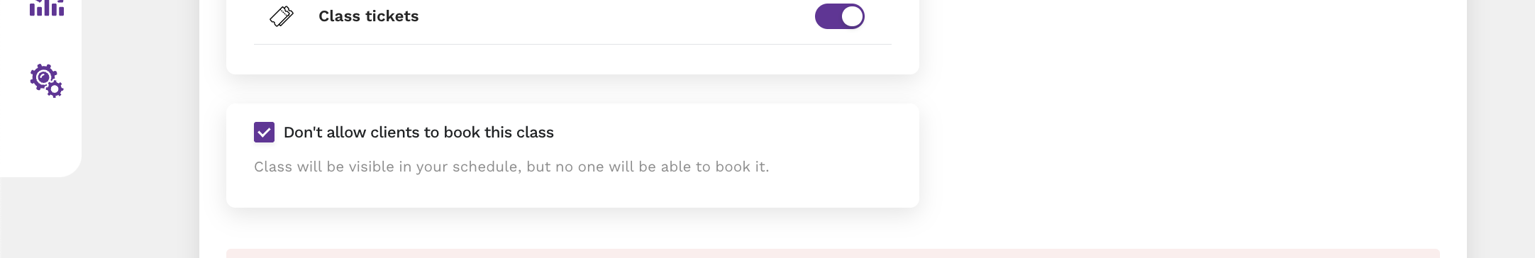 Don't Allow Client Registration