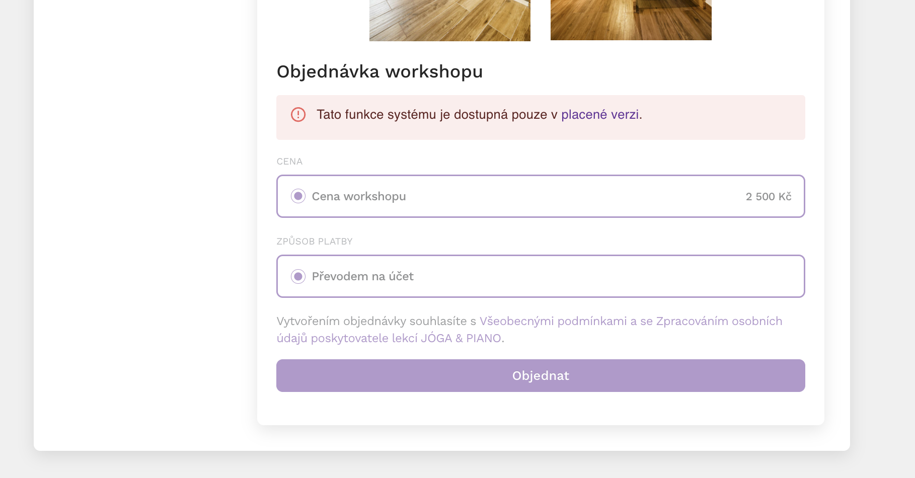 Ograniczenie możliwości zapisywania się